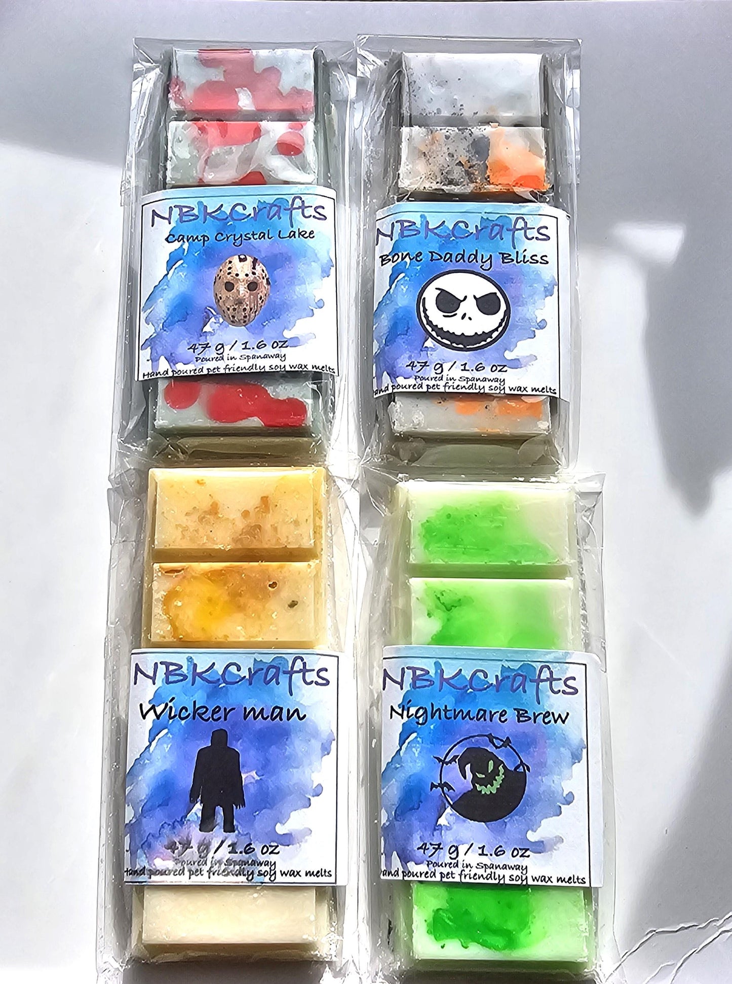 Strong Scented Pet Friendly Hand Poured Soy Wax Melt Snap Bars