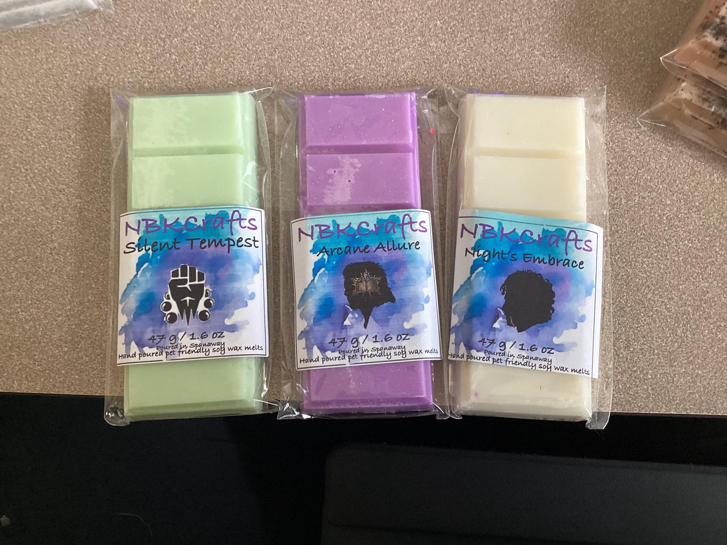 Strong Scented Pet Friendly Hand Poured Soy Wax Melt Snap Bars