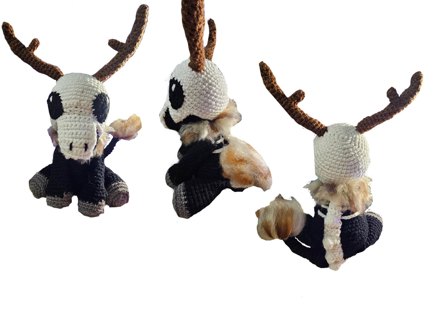 Chaotically Cute Cryptd Wendigo plushie 8 inch tall Creepy Cute