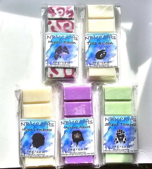 Strong Scented Pet Friendly Hand Poured Soy Wax Melt Snap Bars