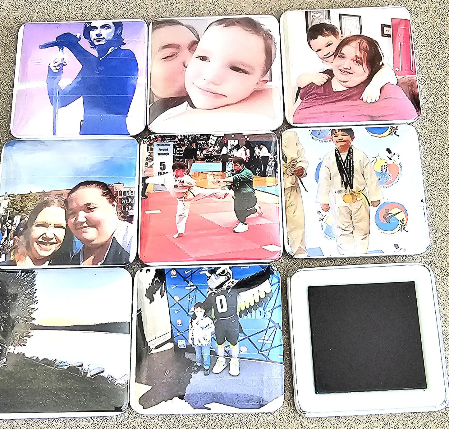 9 Personalized Fridge Magnets Keepsake Memories forged in Magnets great for birthdays, weddings, and special occasions