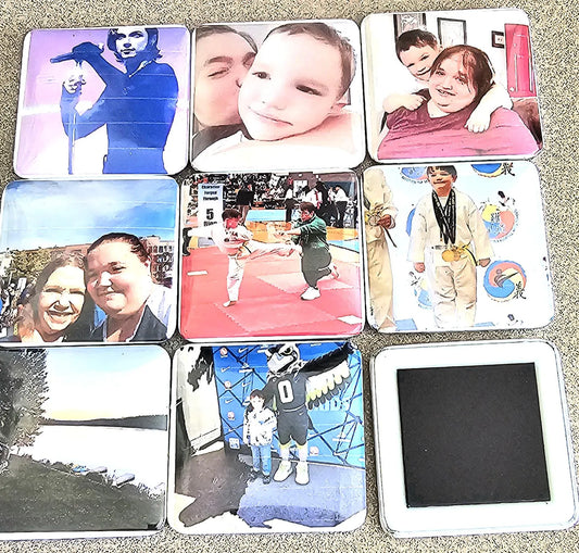 9 Personalized Fridge Magnets Keepsake Memories forged in Magnets great for birthdays, weddings, and special occasions